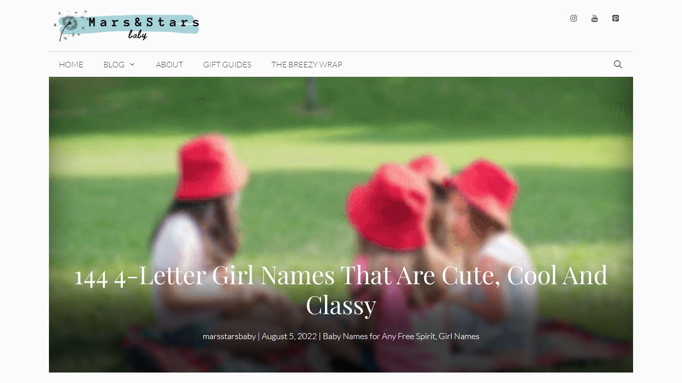 104 4-Letter Girl Names That Are Cool And Classy